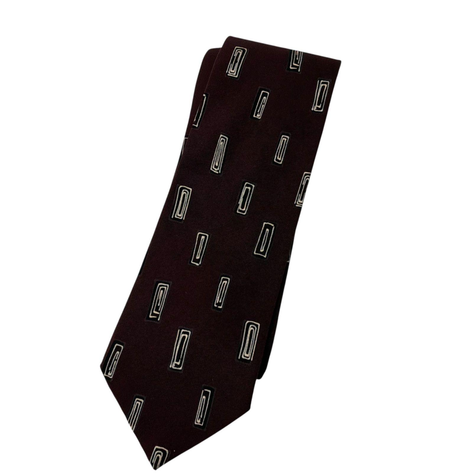 S07034 BOSS ネクタイ 茶色 エンジ 8,520円