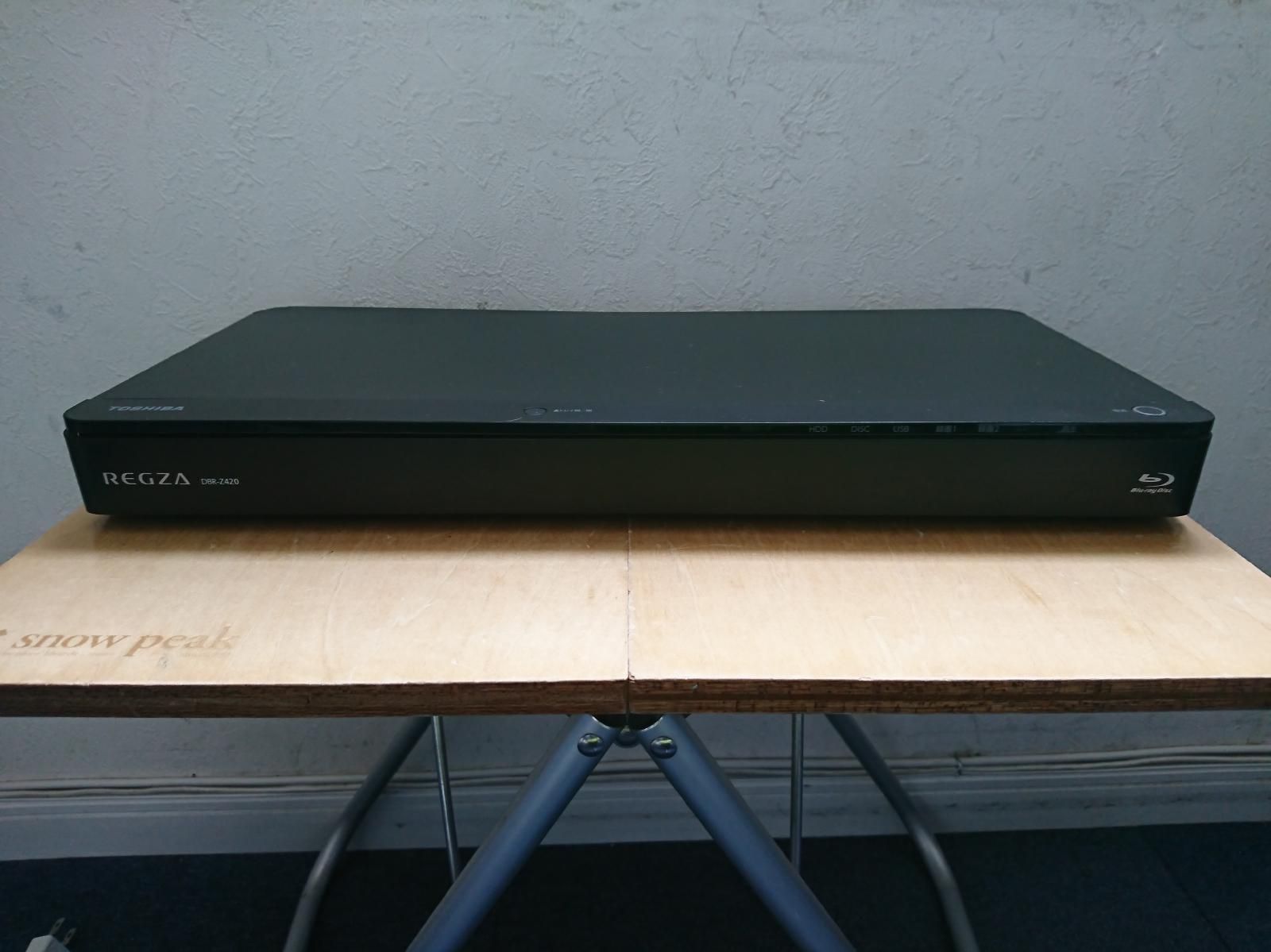 TOSHIBA REGZA DBR-Z420 ブルーレイ 付属品あり 2014年 東芝 1TB