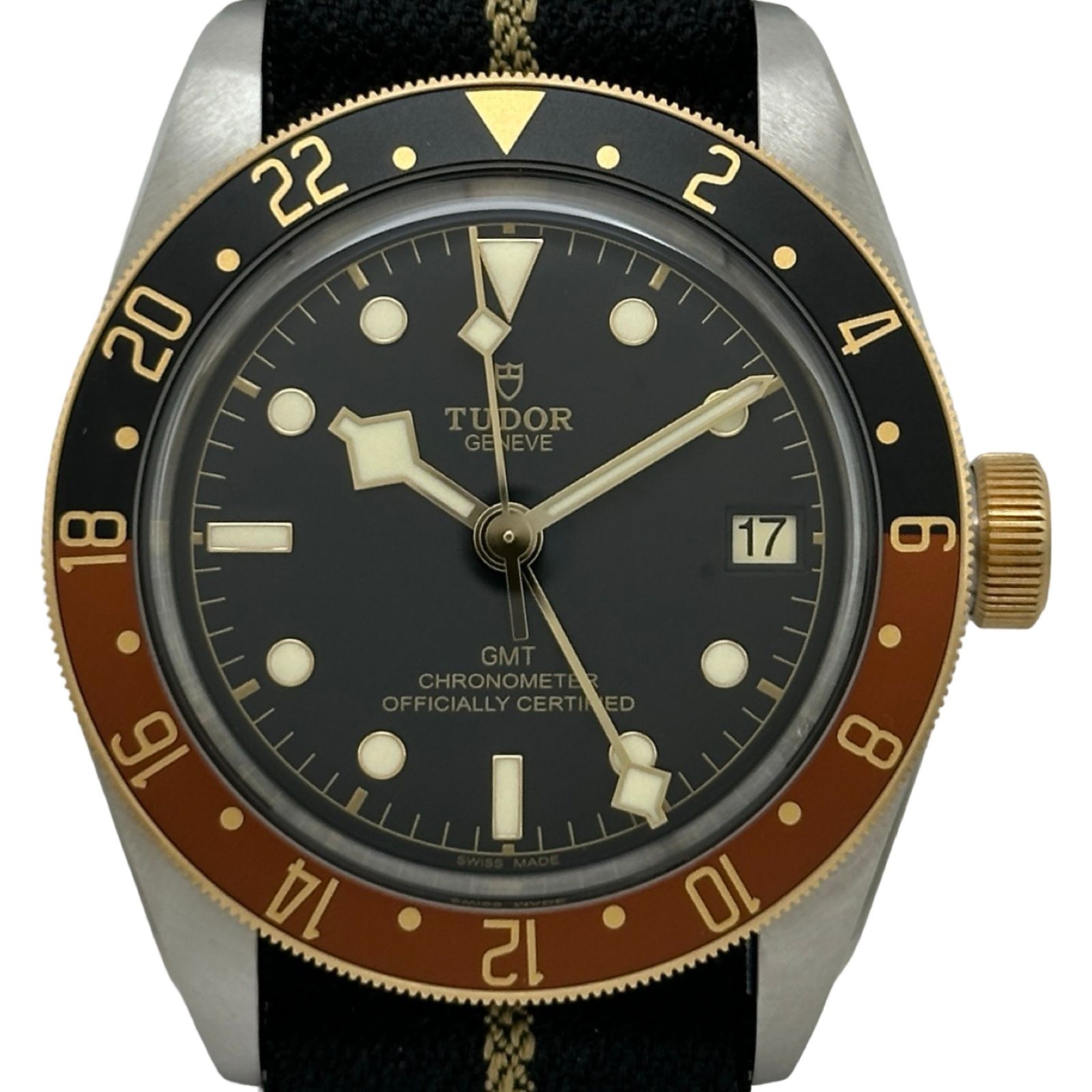 チューダー/チュードル TUDOR ブラックベイ GMT S＆G 79833MN ブラック