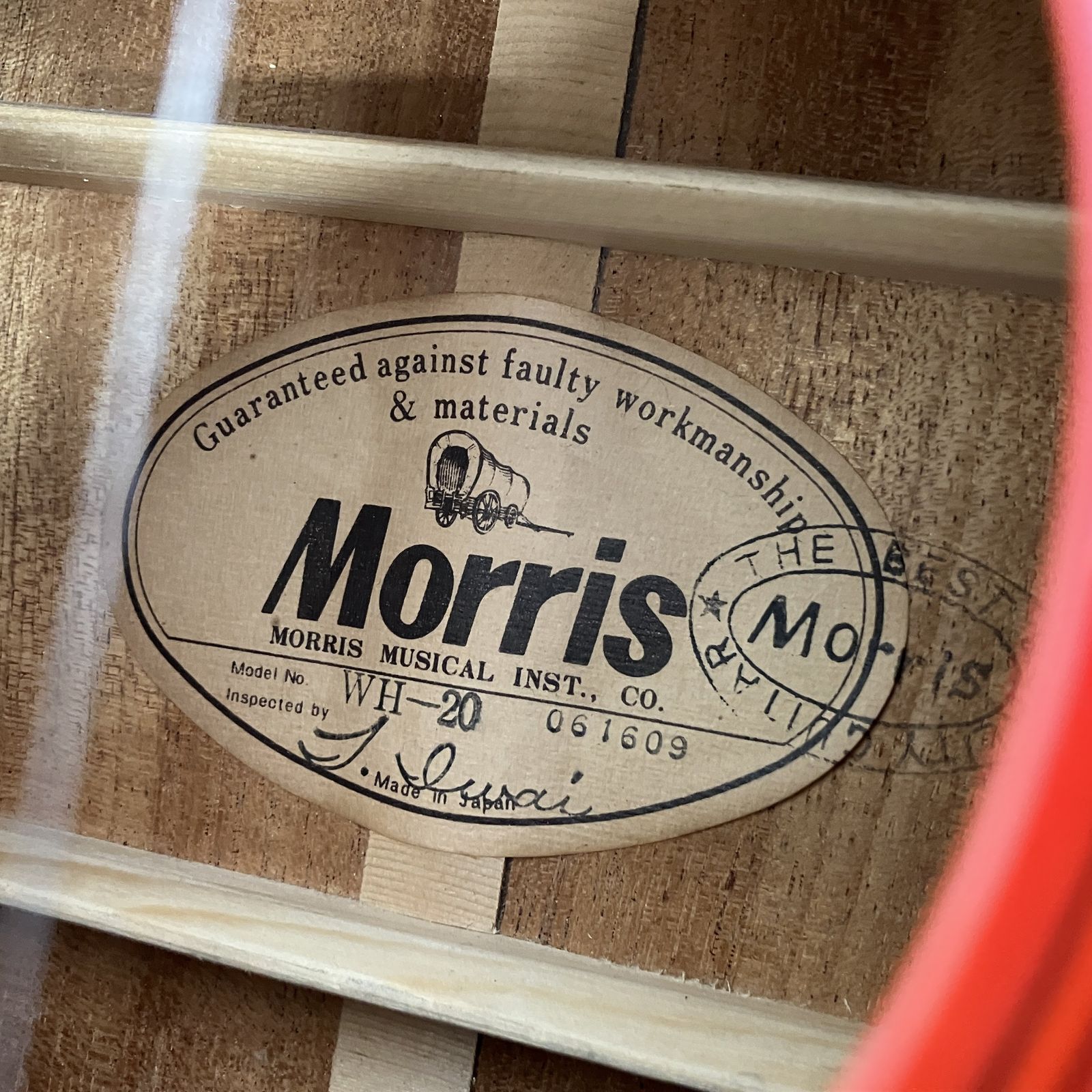 Morris モーリス WH-20 アコースティックギター 弦楽器 中古 K11498265