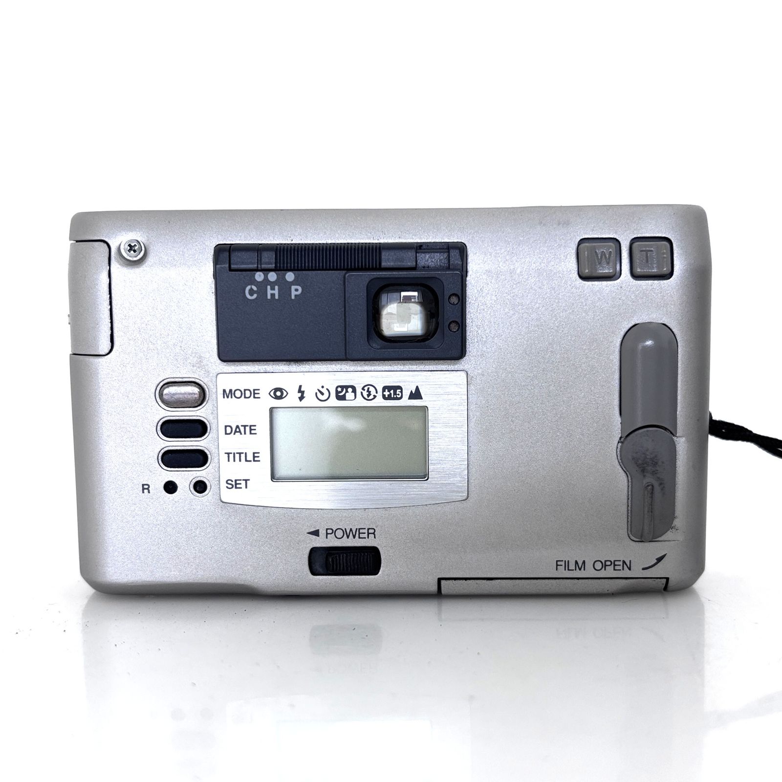 コニカ】Konica Revio シルバー コンパクトフィルムカメラ #U346