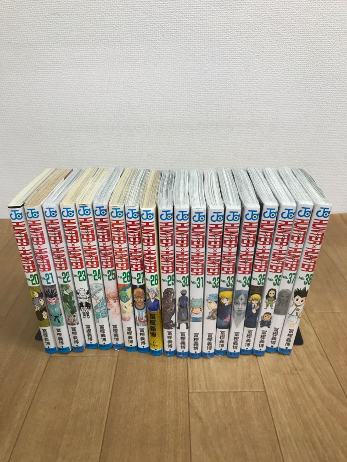 ①【未開封半分以上】ハンターハンター HUNTER×HUNTER 1~38巻 コミック