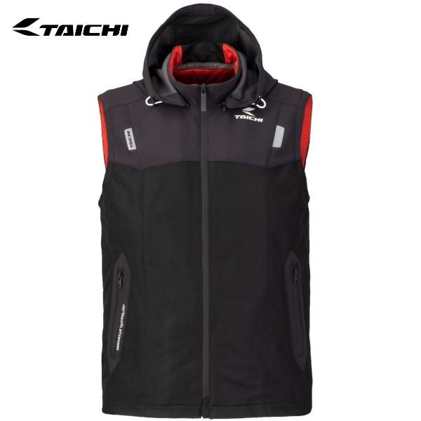 RS TAICHI RSタイチ RSJ337 プロテクション メッシュベスト カラー:BLACK サイズ:XXL