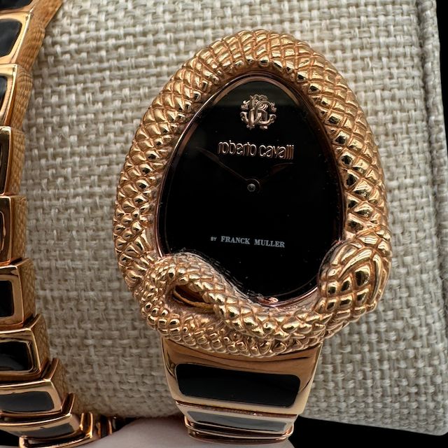 美品 roberto cavalli BY FRANCK MULLER ロベルトカヴァリ フランク