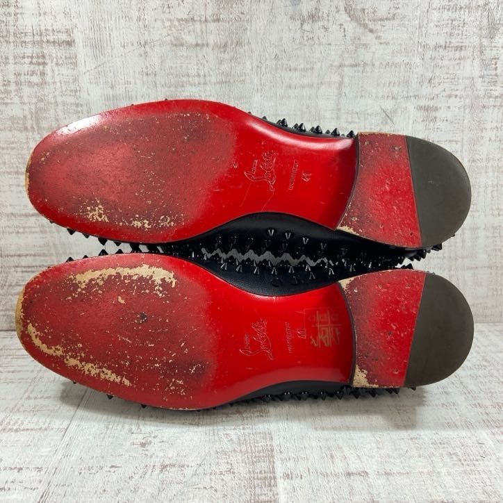 Christian Louboutin ルブタン スパイクスタッズ ローファー 41 約26.5