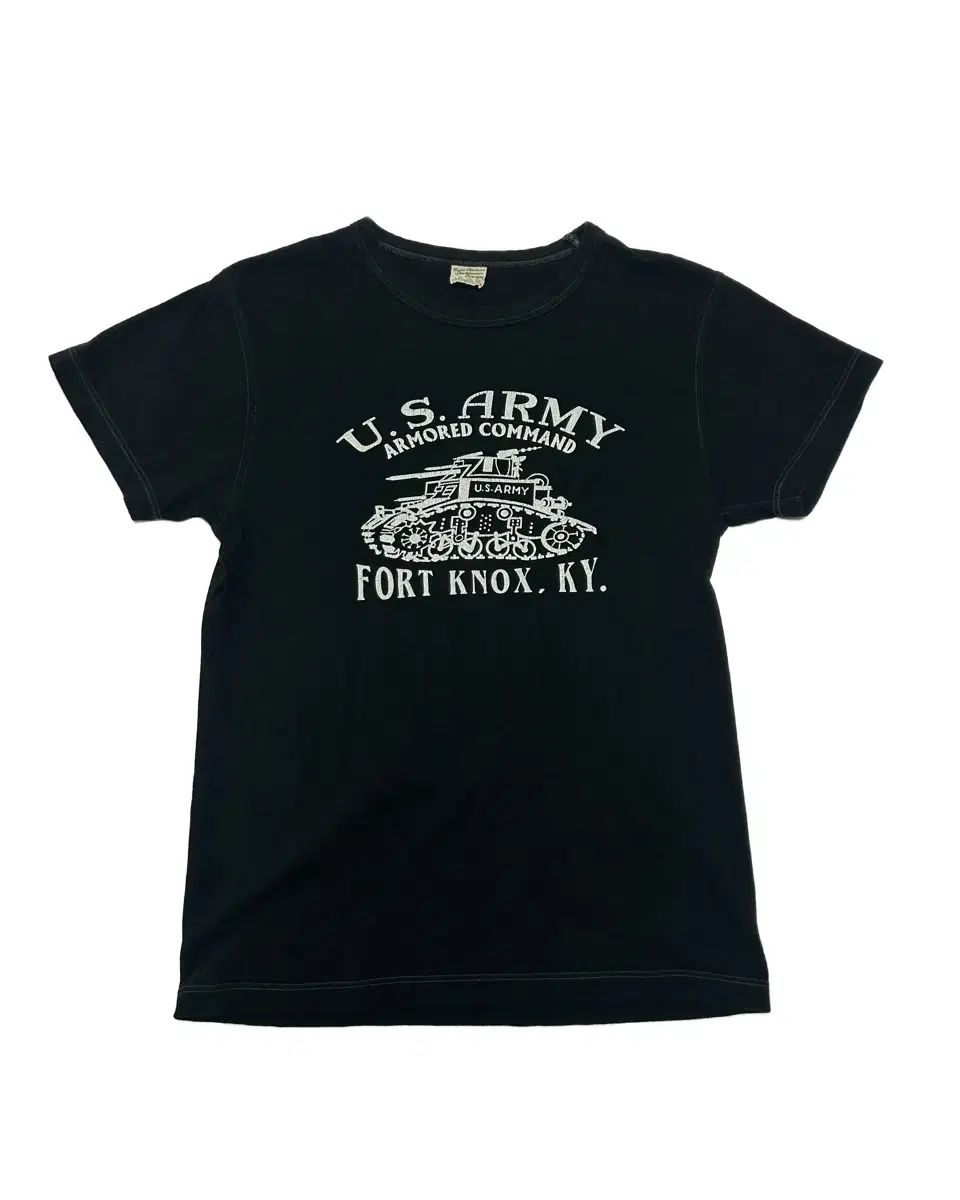 M)BUZZ RICKSON'S バズリクソンズ スティッチ POINT プリンティング Tシャツ