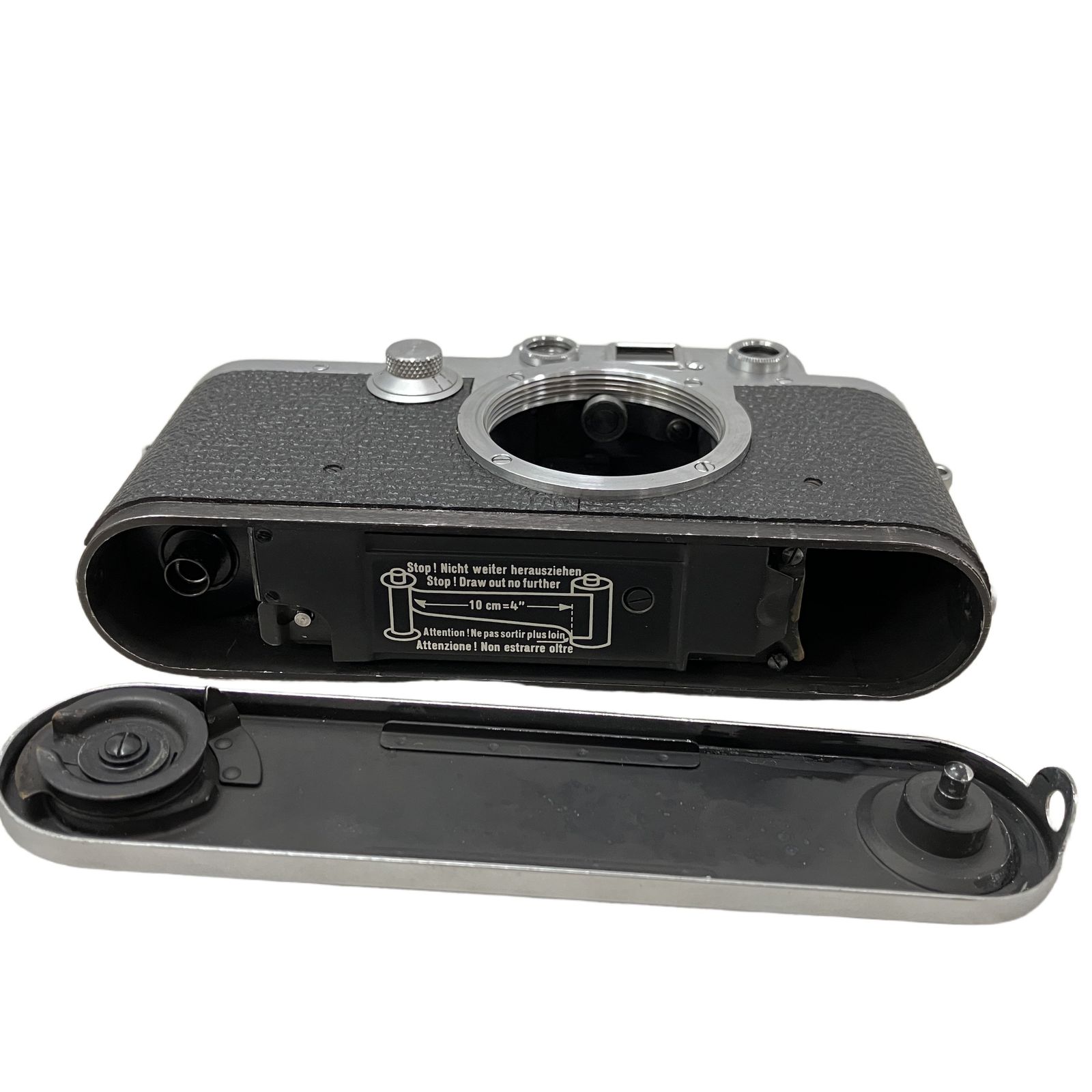 Leica IIIf ブラックダイヤル レンジファインダー フィルムカメラ