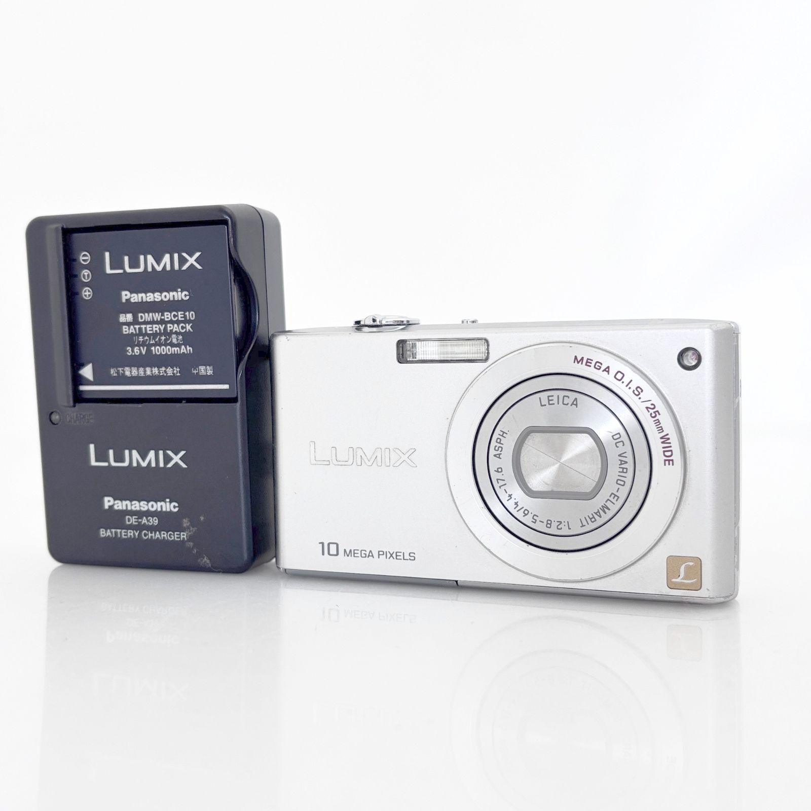 パナソニック】Panasonic LUMIX DMC-FX35 シルバー コンパクトデジタル