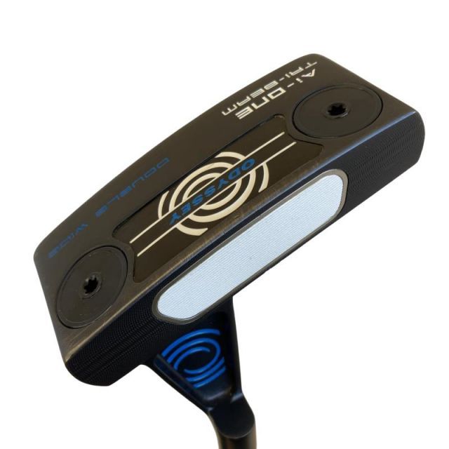 【中古】 オデッセイ Ai-ONE TRI-BEAM DOUBLE WIDE CH 33インチ パター PT STROKE LAB 90 スチール (フレックスその他) メンズ 男性用 右利き 右用 Cランク ゴルフクラブ