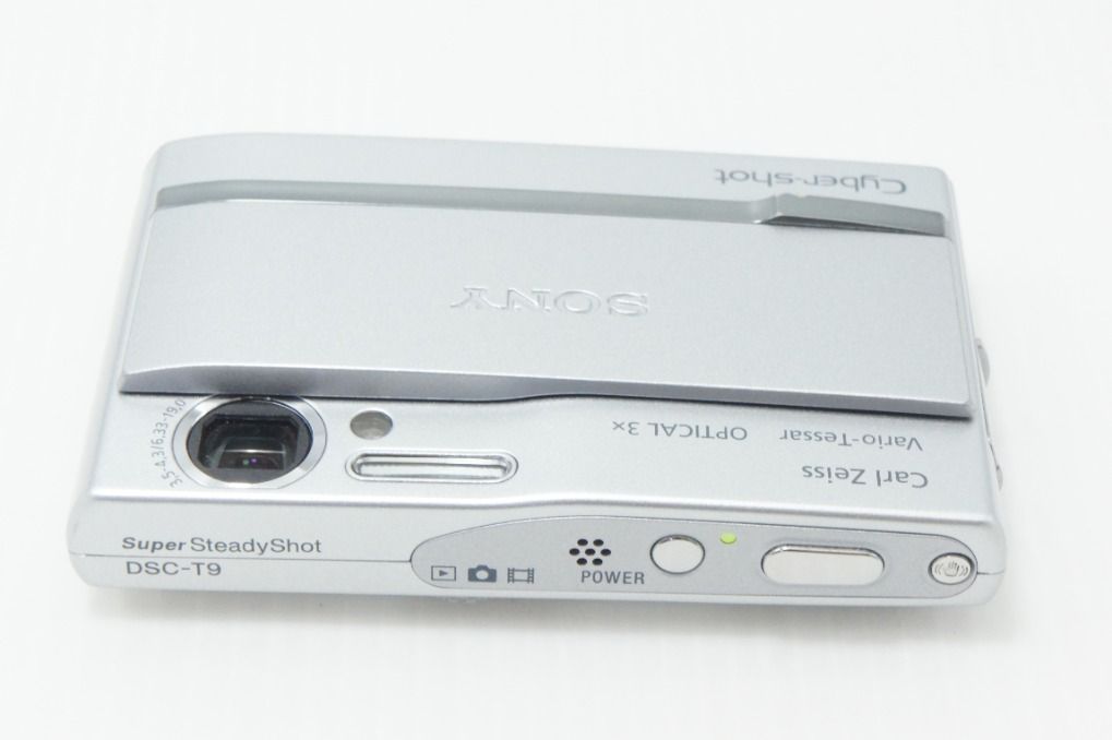 SONY ソニー Cyber-shot DSC-T9 コンパクトデジタルカメラ シルバー 元