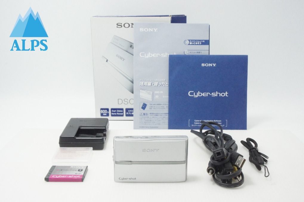 SONY ソニー Cyber-shot DSC-T9 コンパクトデジタルカメラ シルバー 元