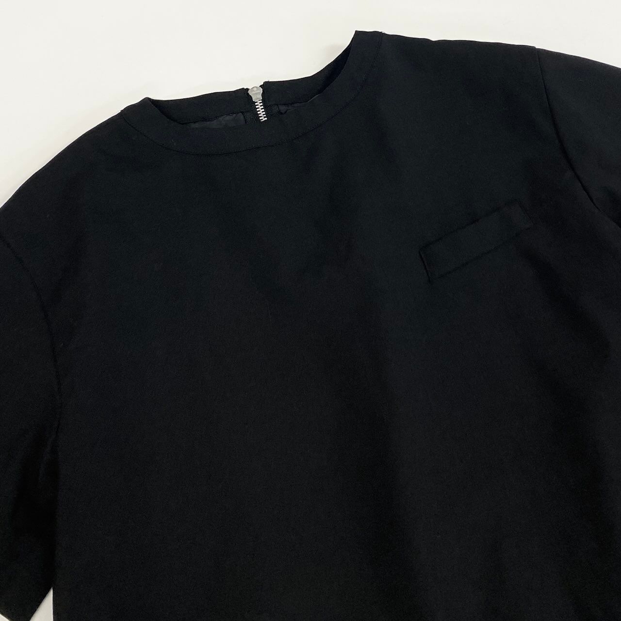 Sacai サカイ 21SS Suiting Mix Pullover 半袖 トップス ブラック
