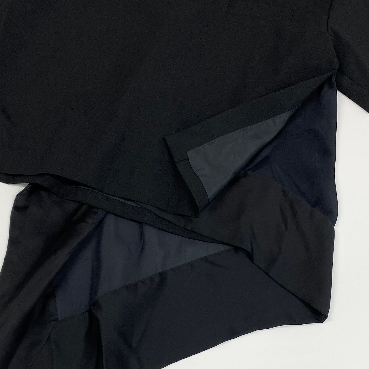 Sacai サカイ 21SS Suiting Mix Pullover 半袖 トップス ブラック
