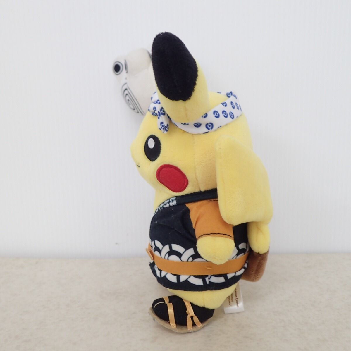 ポケモンセンター ぬいぐるみ 火消し姿のピカチュウ 紙タグ無