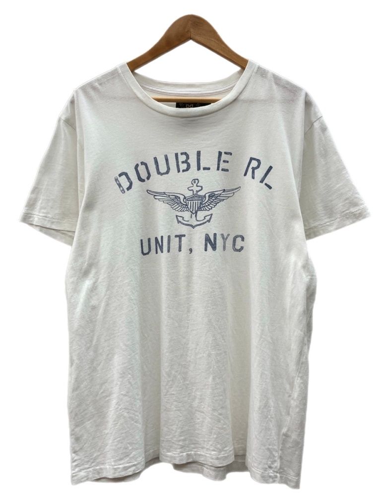 ダブルアールエル RRL Print S/S T-Shirt プリント Tシャツ 前面