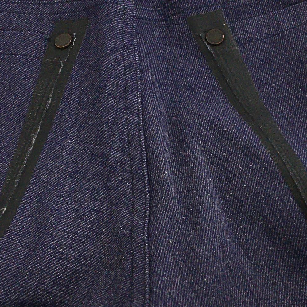 マスターバニー パンツ ネイビー デニム調 ストレッチ メンズ 4(M
