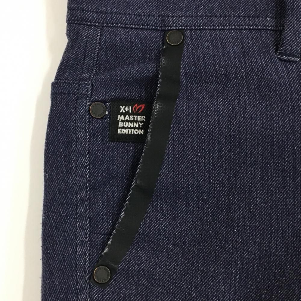 マスターバニー パンツ ネイビー デニム調 ストレッチ メンズ 4(M