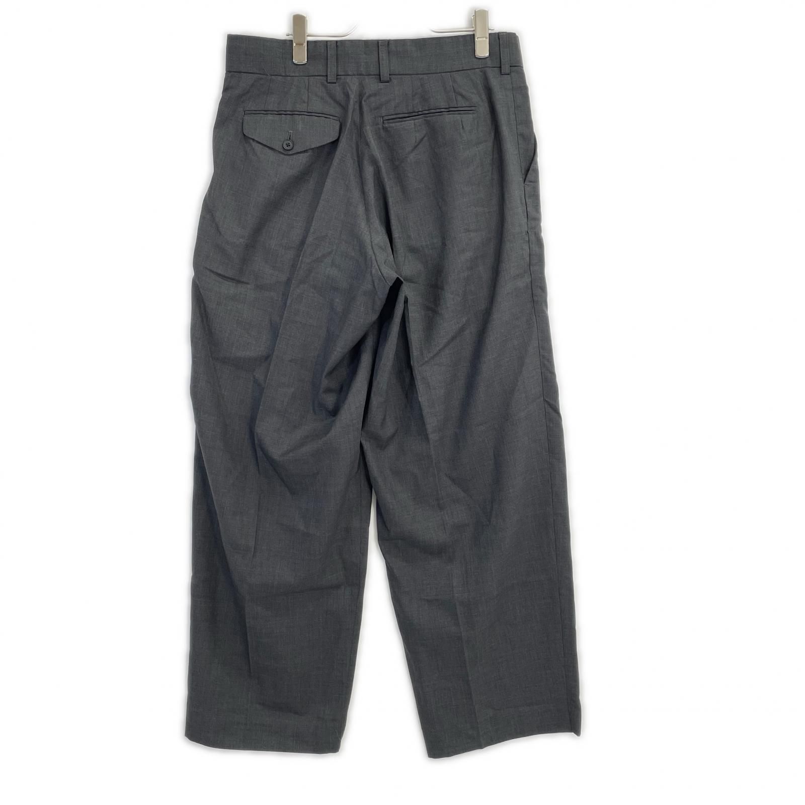 kolor カラー 23SS 23SCM-P13109 チャコールグレー トロピカルウール