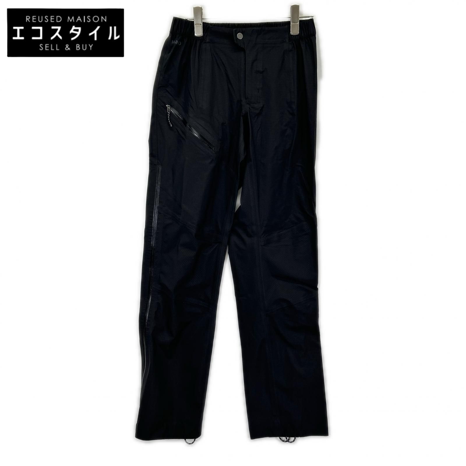 Patagonia　パタゴニア　22年製 85430 ブラック ナイロンリップストップ グラナイトクレスト レインパンツ　XS
