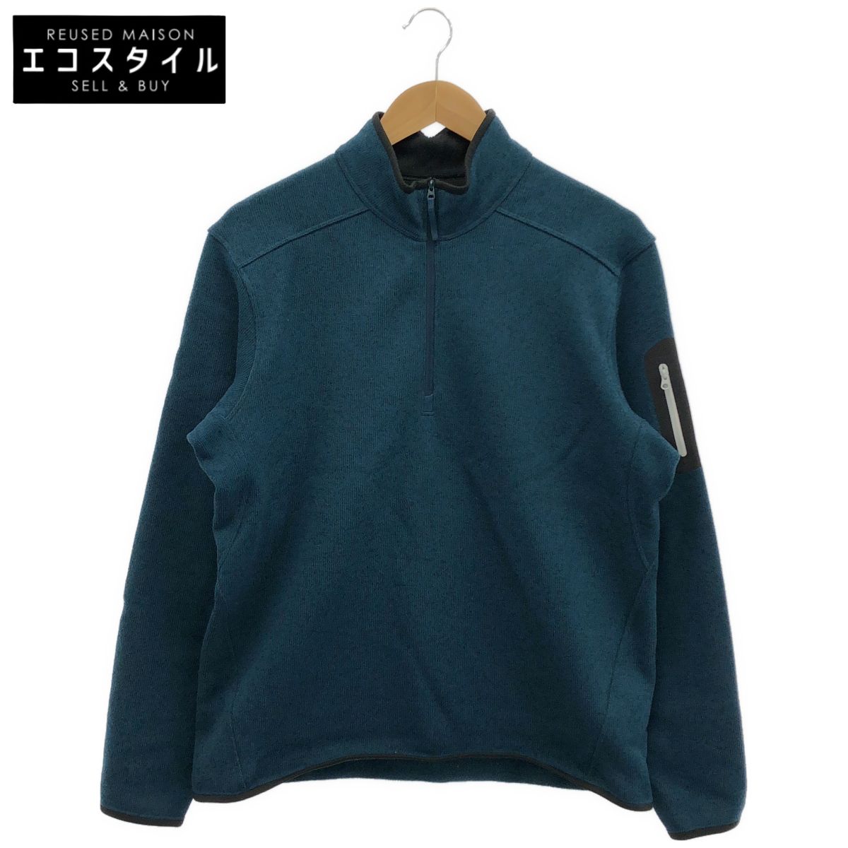 ARC'TERYX　アークテリクス　25年 X000010360 ブルー Covert 1/2ジップネック フリースジャケット　M 16,199円