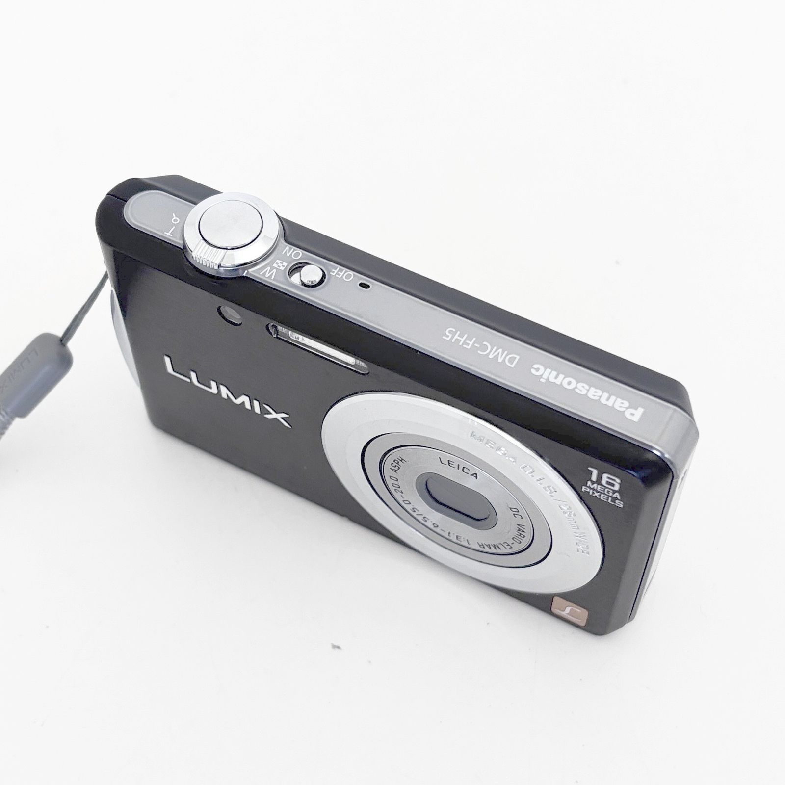 美品✨Panasonic LUMIX DMC-FH5 バッテリー無し 動作品 パナソニック】Panasonic LUMIX DMC-FH5 ブラック デジタルカメラ +