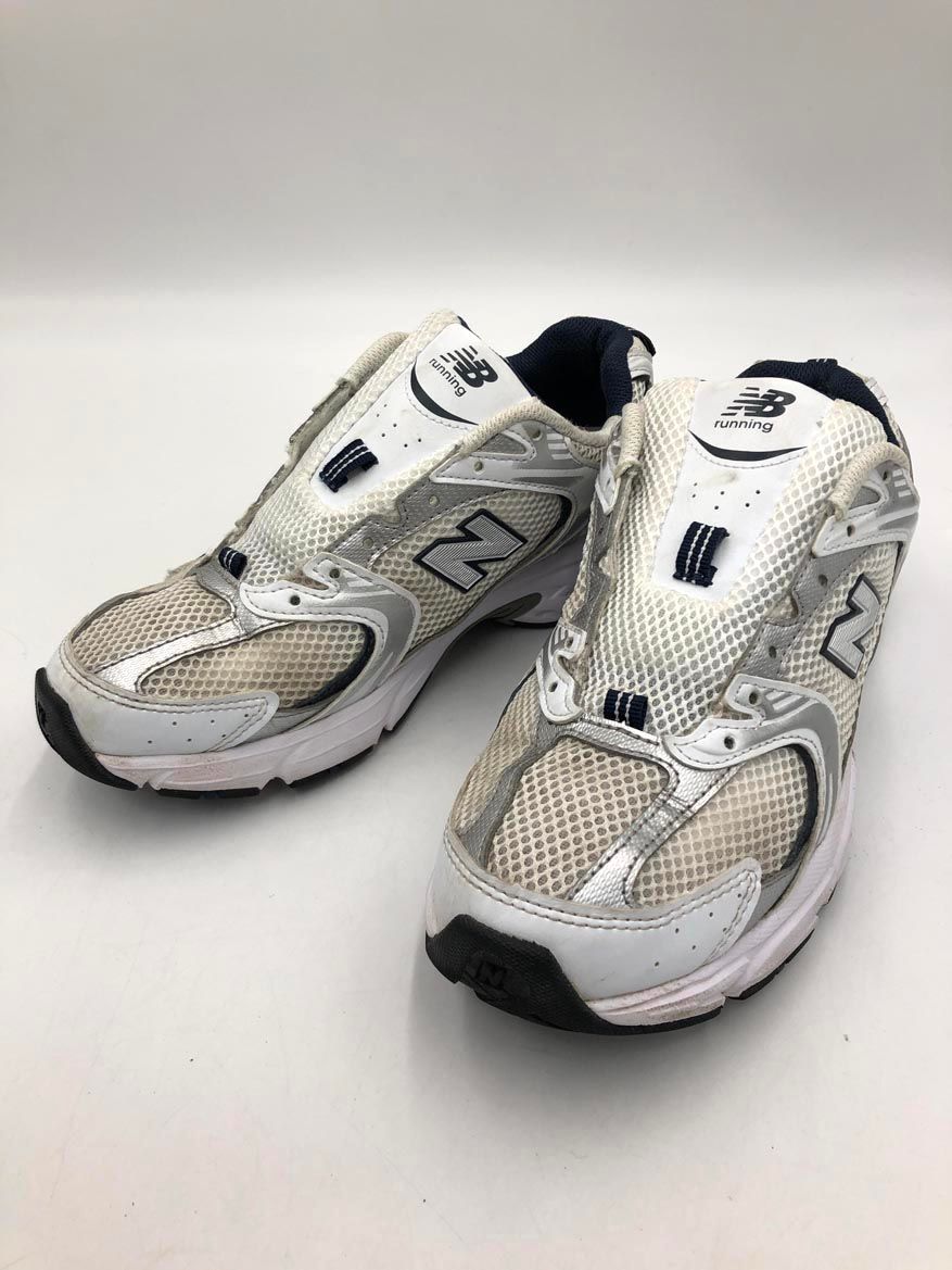 New Balance MR530SG Low Top Sneakers Size 25cm/White x Silver ■■ Womens