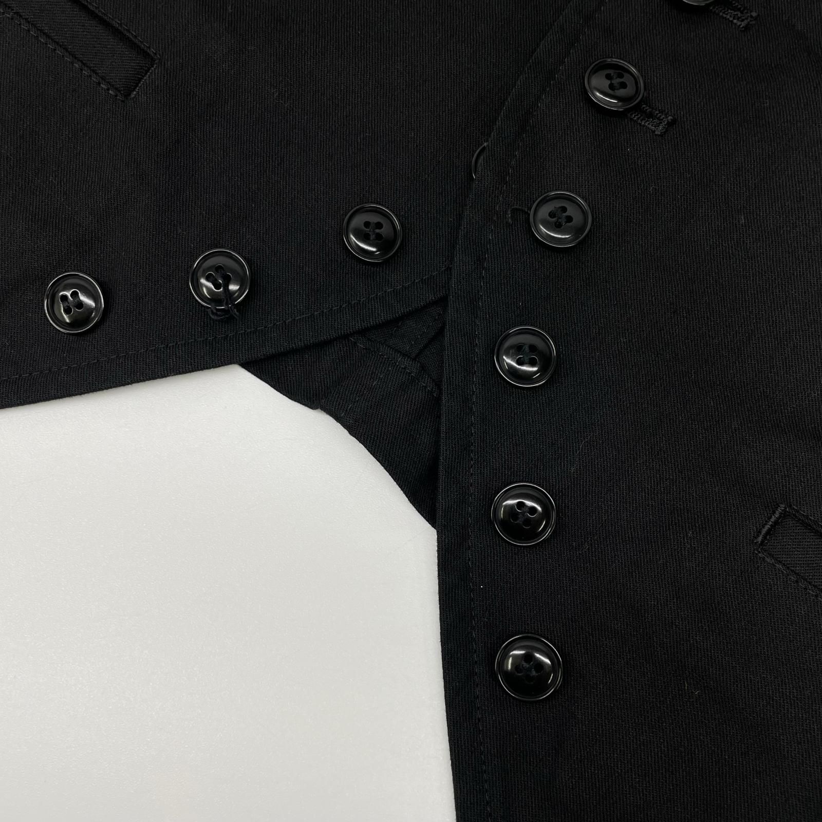 美品⭐️ Y's　ワイズ　ハーフスリーブ　クロップド丈ブルゾン　黒　Y2K Y's ワイズ ブラック クロップド ジャケット 36 - メルカリ