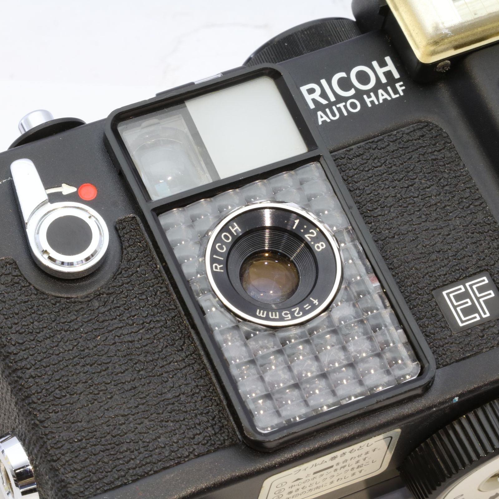 完動品】RICOH AUTO HALF EF フィルムカメラ 動作確認済み - メルカリ