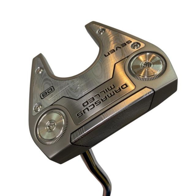 【中古】 オデッセイ DAMASCUS MILLED SEVEN DB 34インチ パター PT STROKE LAB 90 スチール (フレックスその他) メンズ 男性用 右利き 右用 Bランク ゴルフクラブ