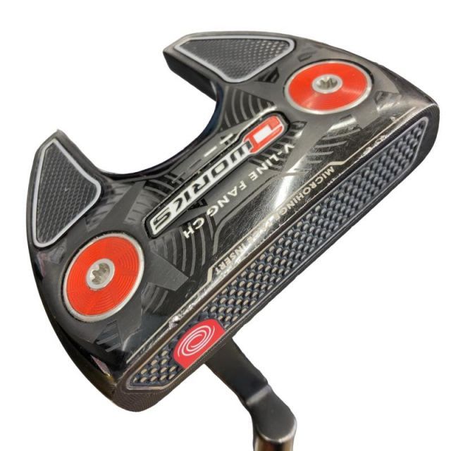 【中古】 オデッセイ O WORKS V-LINE FANG CH 34インチ パター PT スチール (フレックスその他) メンズ 男性用 右利き 右用 Cランク ゴルフクラブ
