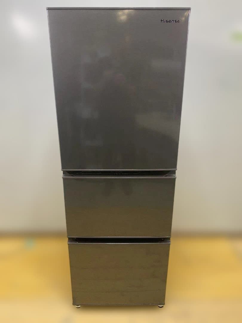 美品 高年式 2024年製 Hisense ハイセンス 283L 3ドア 冷凍冷蔵庫 HR