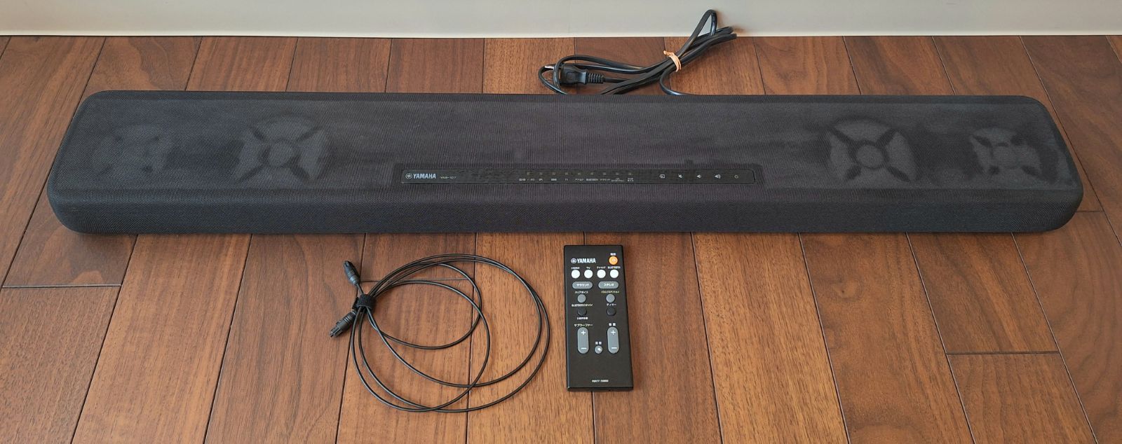 ヤマハ YAMAHA サウンドバー YAS-107 スピーカー リモコン付き フロントサラウンドシステム 【13029】