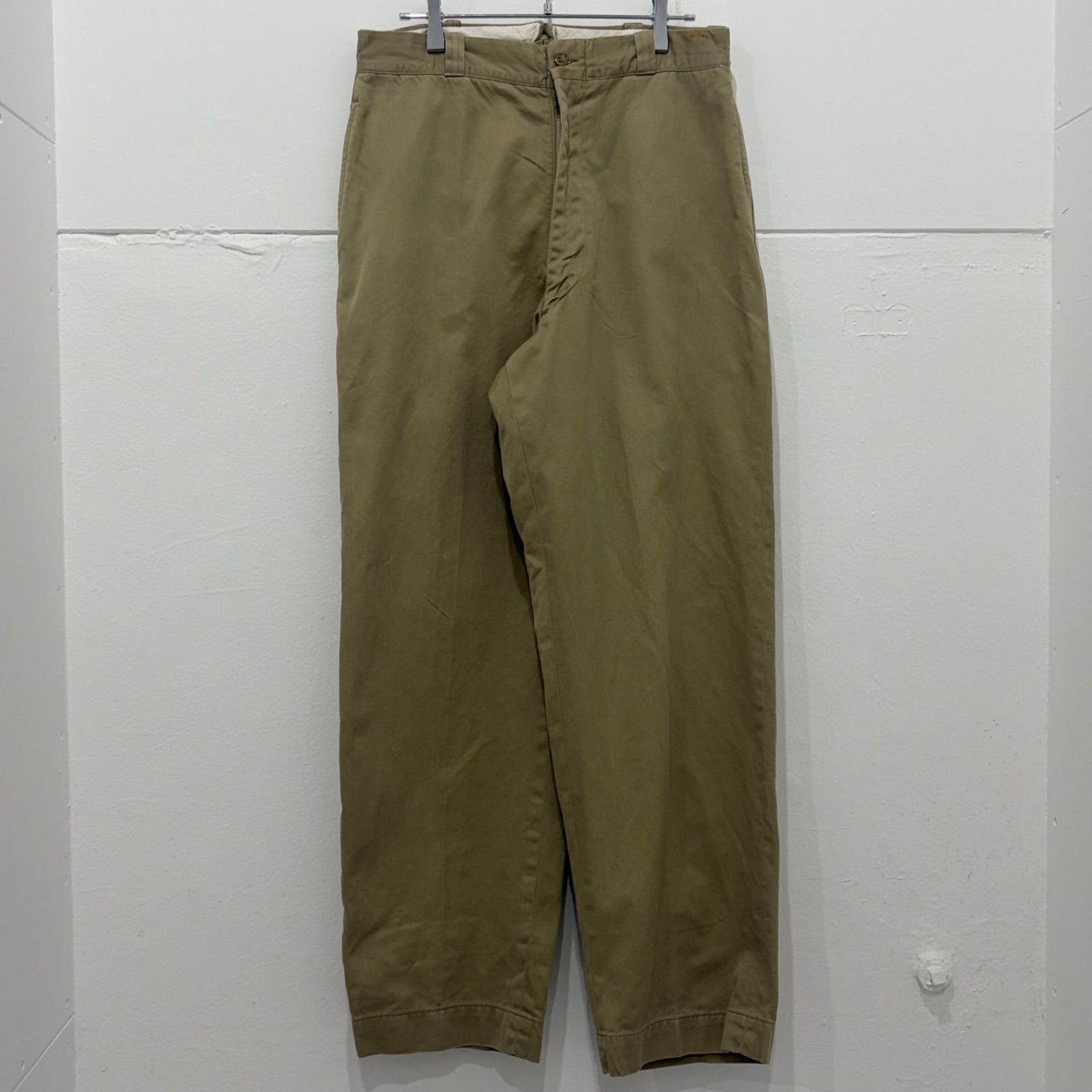 60s~US ARMY chino pants
