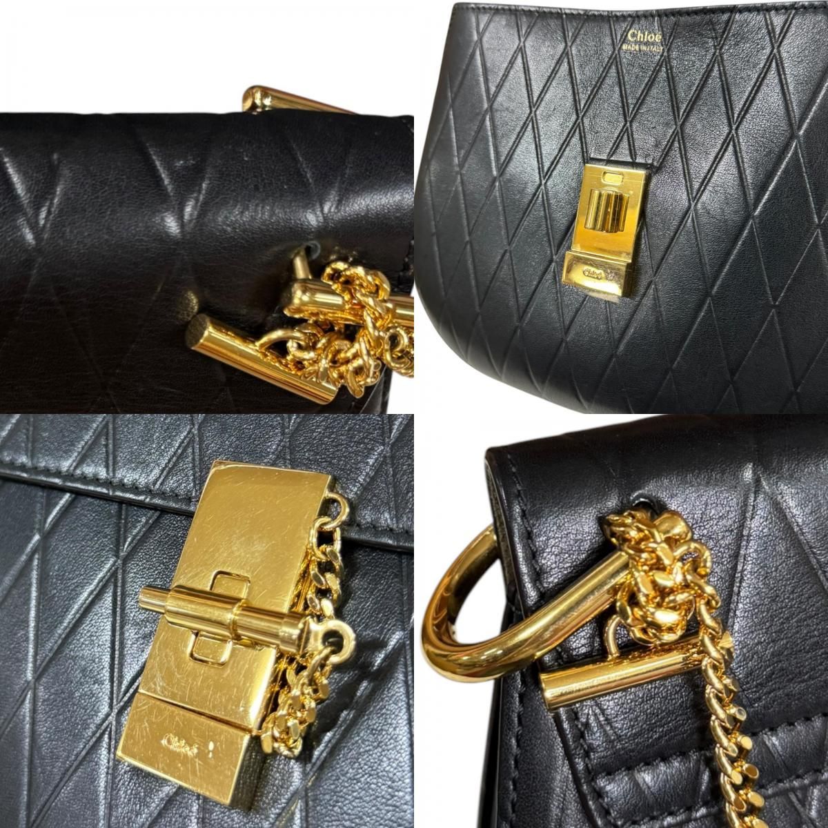 クロエ ドリューバッグ chloe ブラック クロエ ドリュー チェーン
