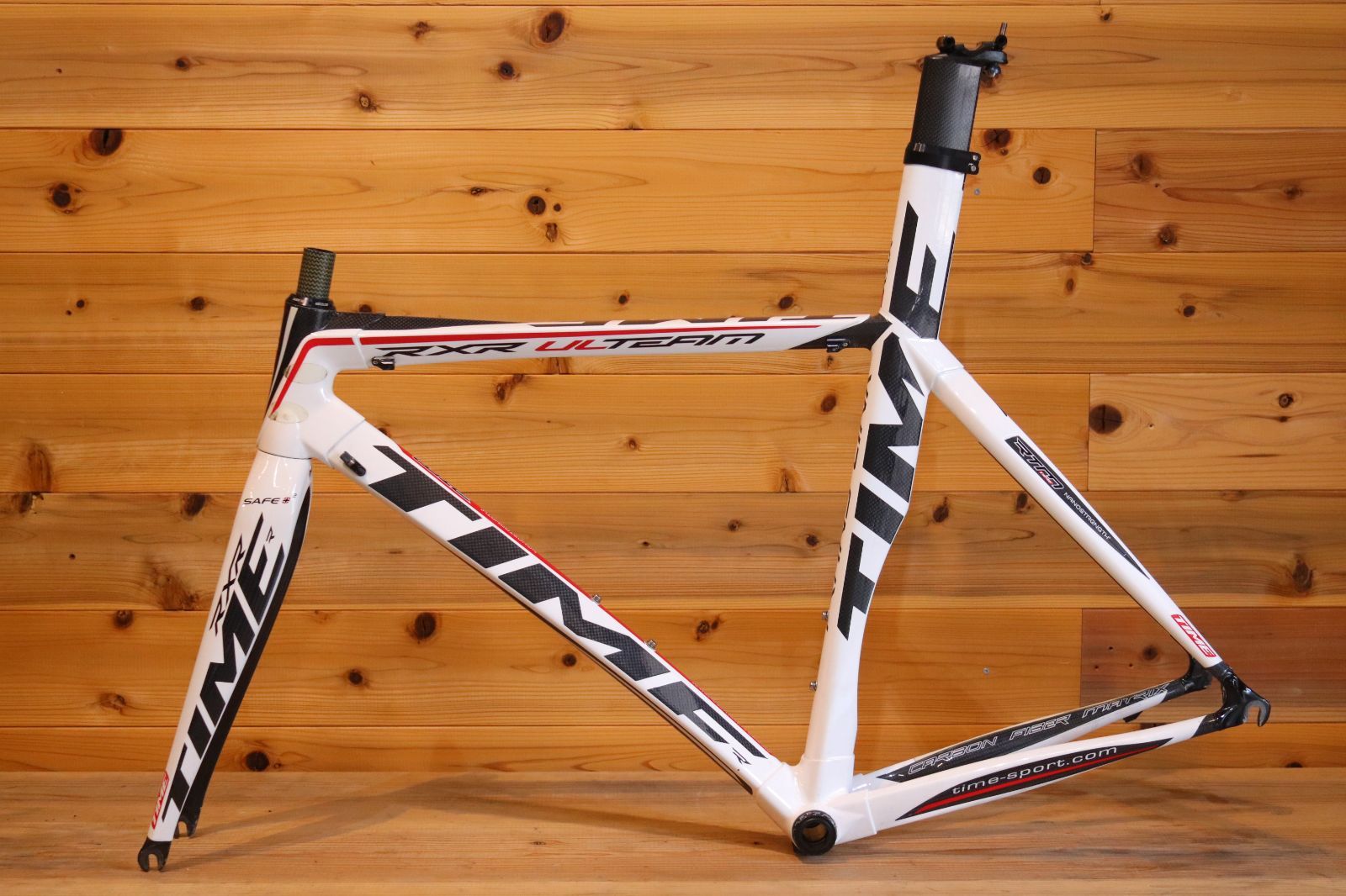 タイム TIME RXR ULTEAM 2009頃モデル XSサイズ カーボン ロードバイク フレームセット 【広島店】