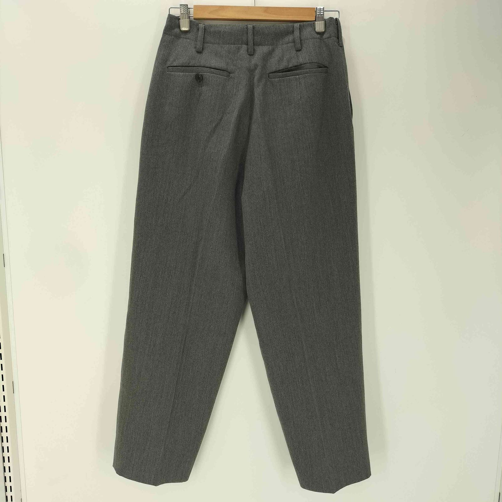 90s Y’s for men ウールギャバ ワイドスラックス ワイズフォーメン Ys for men 90S 100番台 2タック ウール ギャバ