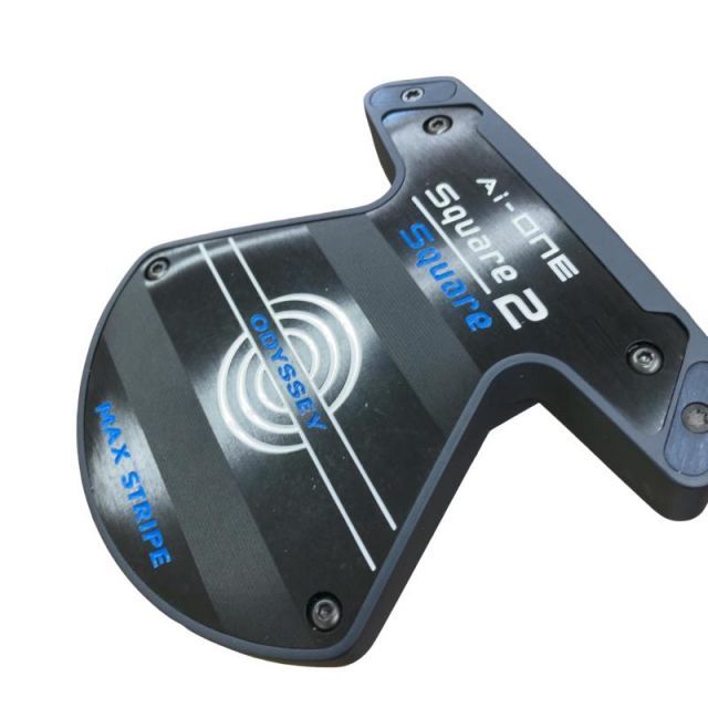 【中古】 オデッセイ Ai-ONE SQUARE 2 SQUARE MAX STRIPE 33インチ パター PT STROKE LAB 90 スチール (フレックスその他) メンズ 男性用 右利き 右用 Bランク ゴルフクラブ