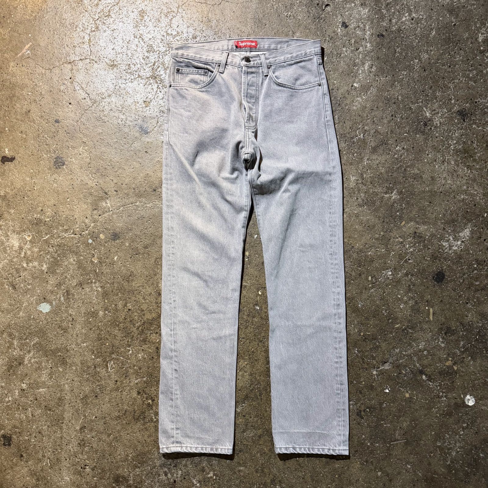 Supreme USA製 Washed Black Jean ワングラム グレー 30 シュプリーム