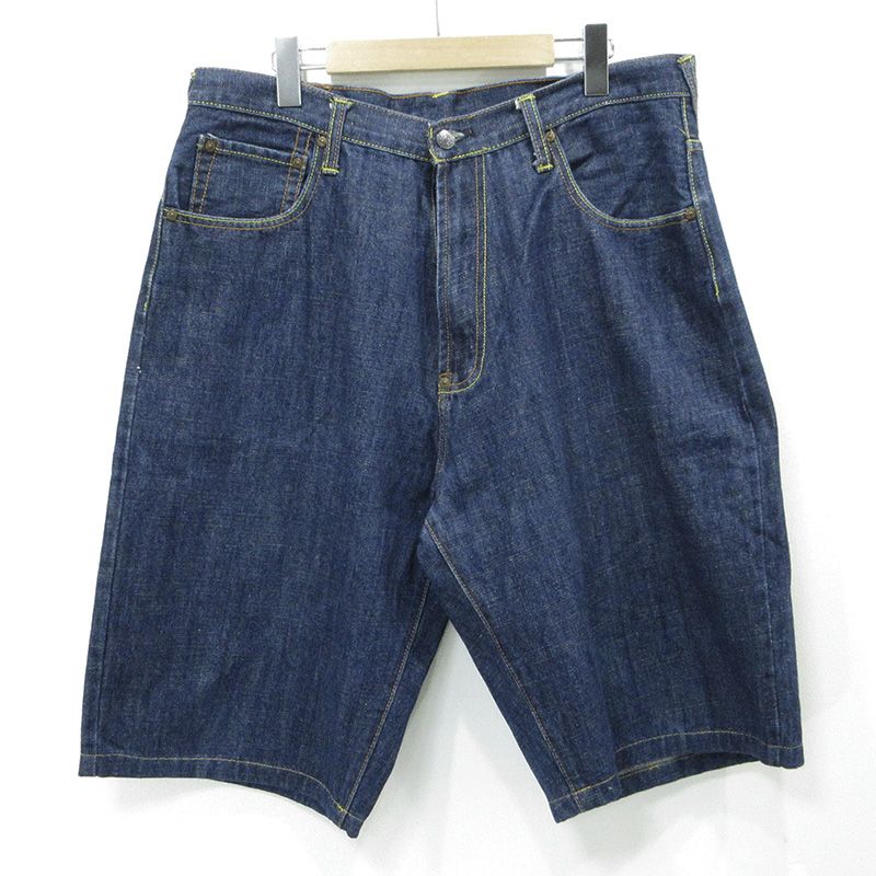 【三重本店】 中古 EVISU | エヴィス カモメプリントジップフライデニムパンツ ネイビー インディゴ サイズ：36 【107】 7,644円