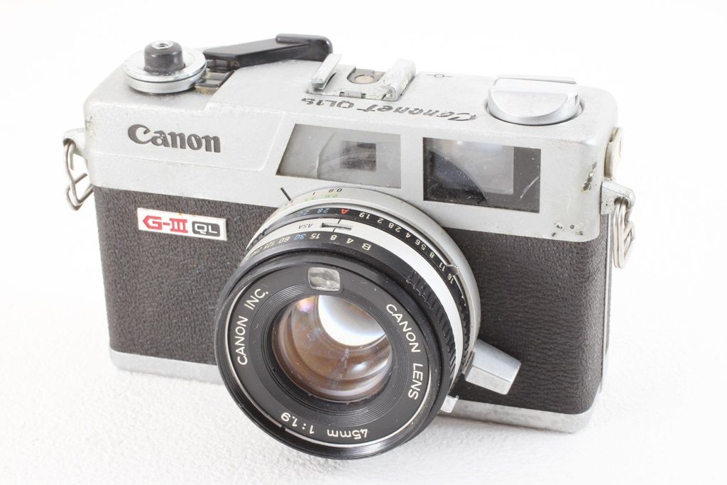 ジャンク Canon キヤノン Canonet QL19 G-3 G-Ⅲ 45mm F1.9 コンパクト