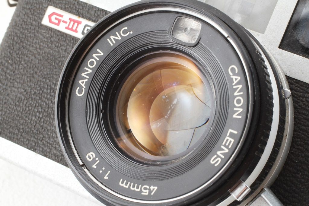 も*す様 本日までの値段　ジャンク　Canon G-III QL ジャンク Canon キヤノン Canonet QL19 G-3 G-Ⅲ 45mm F1.9 コンパクト