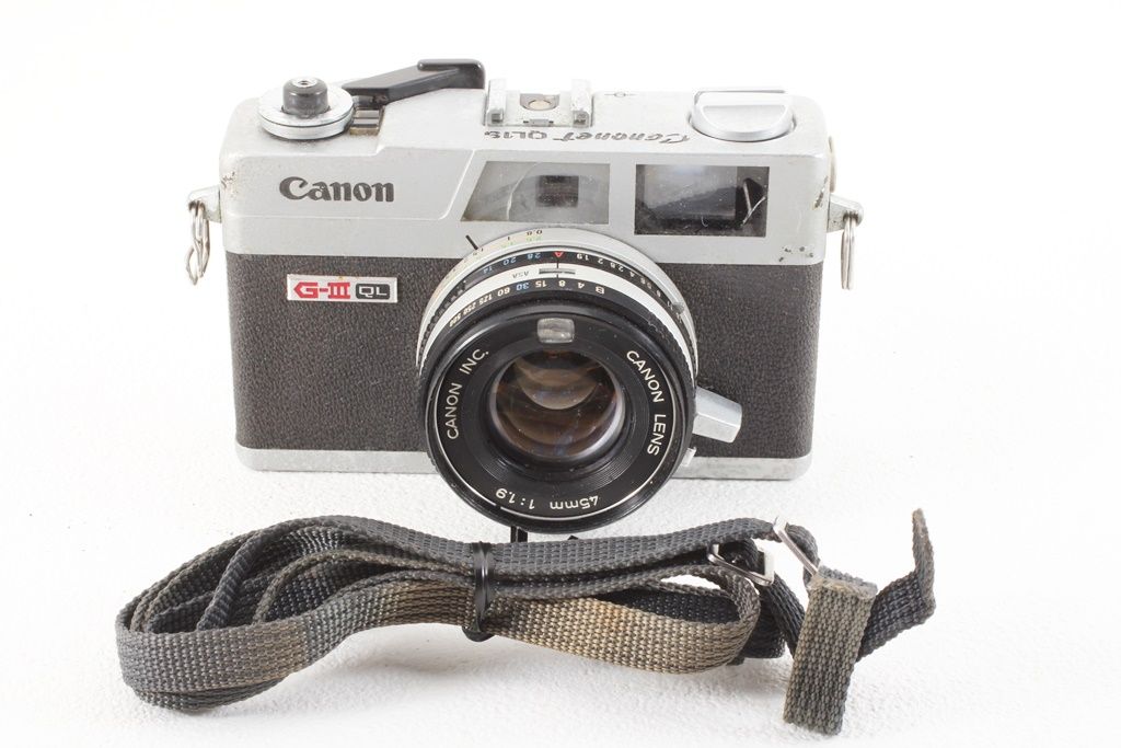 ジャンク Canon キヤノン Canonet QL19 G-3 G-Ⅲ 45mm F1.9 コンパクト