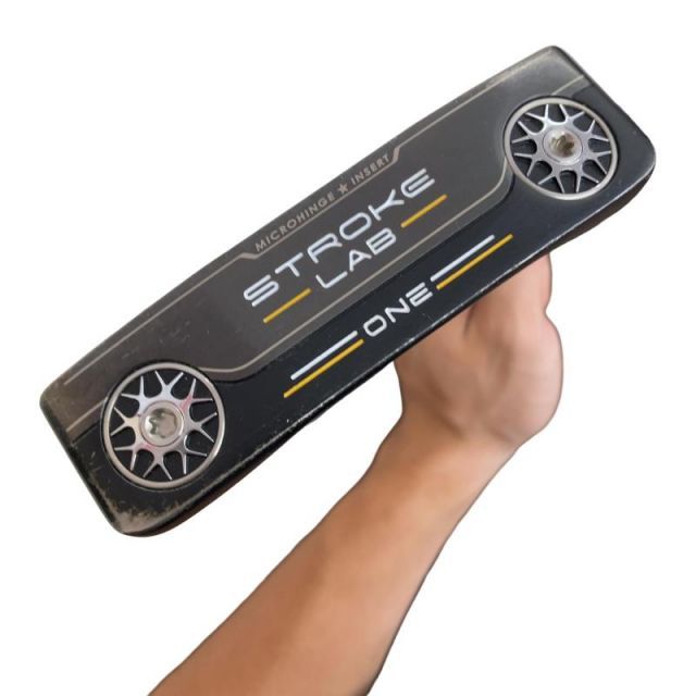 【中古】 オデッセイ STROKE LAB BLACK ONE 33インチ パター PT STROKE LAB BLACK (フレックスその他) メンズ 男性用 右利き 右用 Cランク ゴルフクラブ