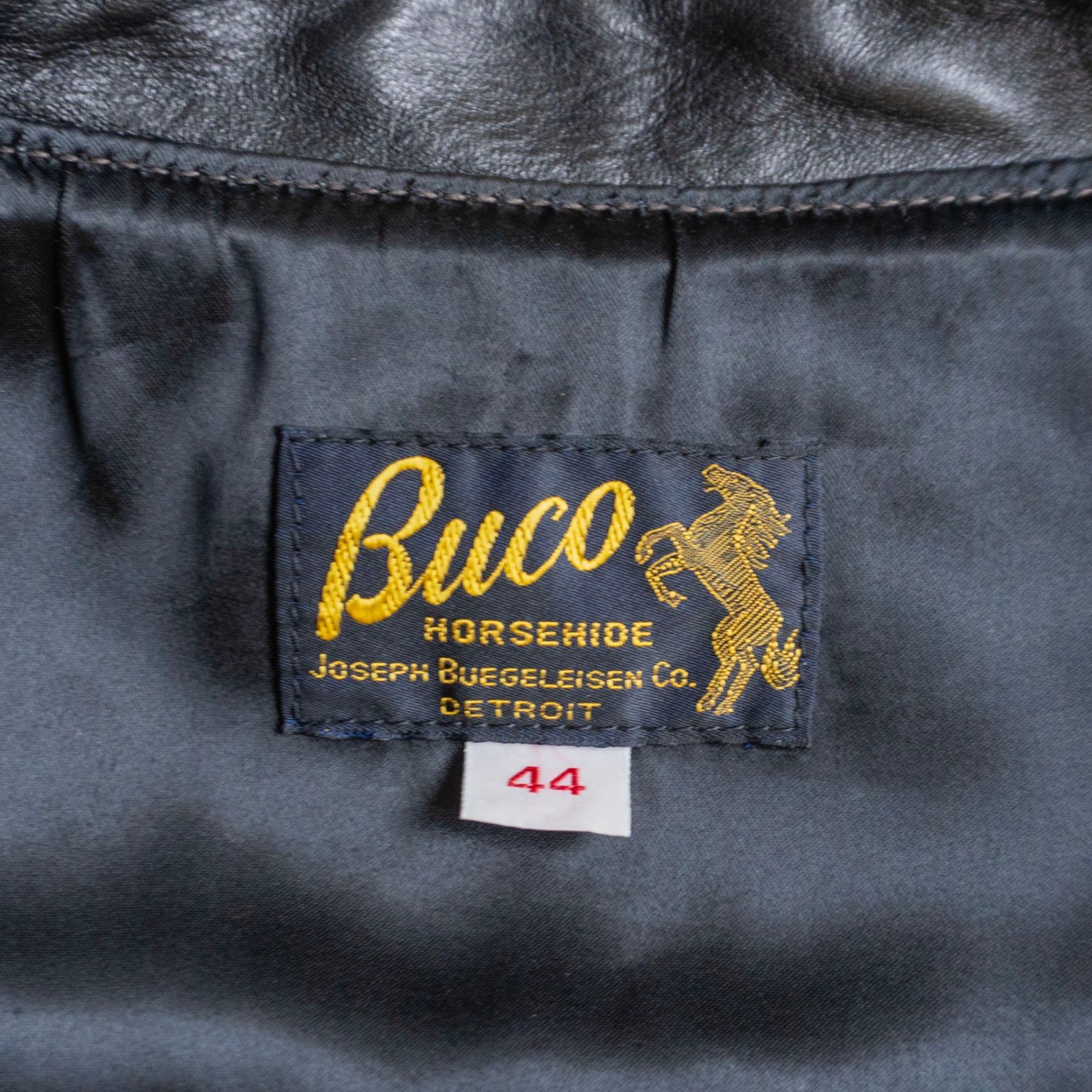 ビッグサイズ44/美品】THE REAL McCOY'S BUCO【J-100 RIDERS JACKET