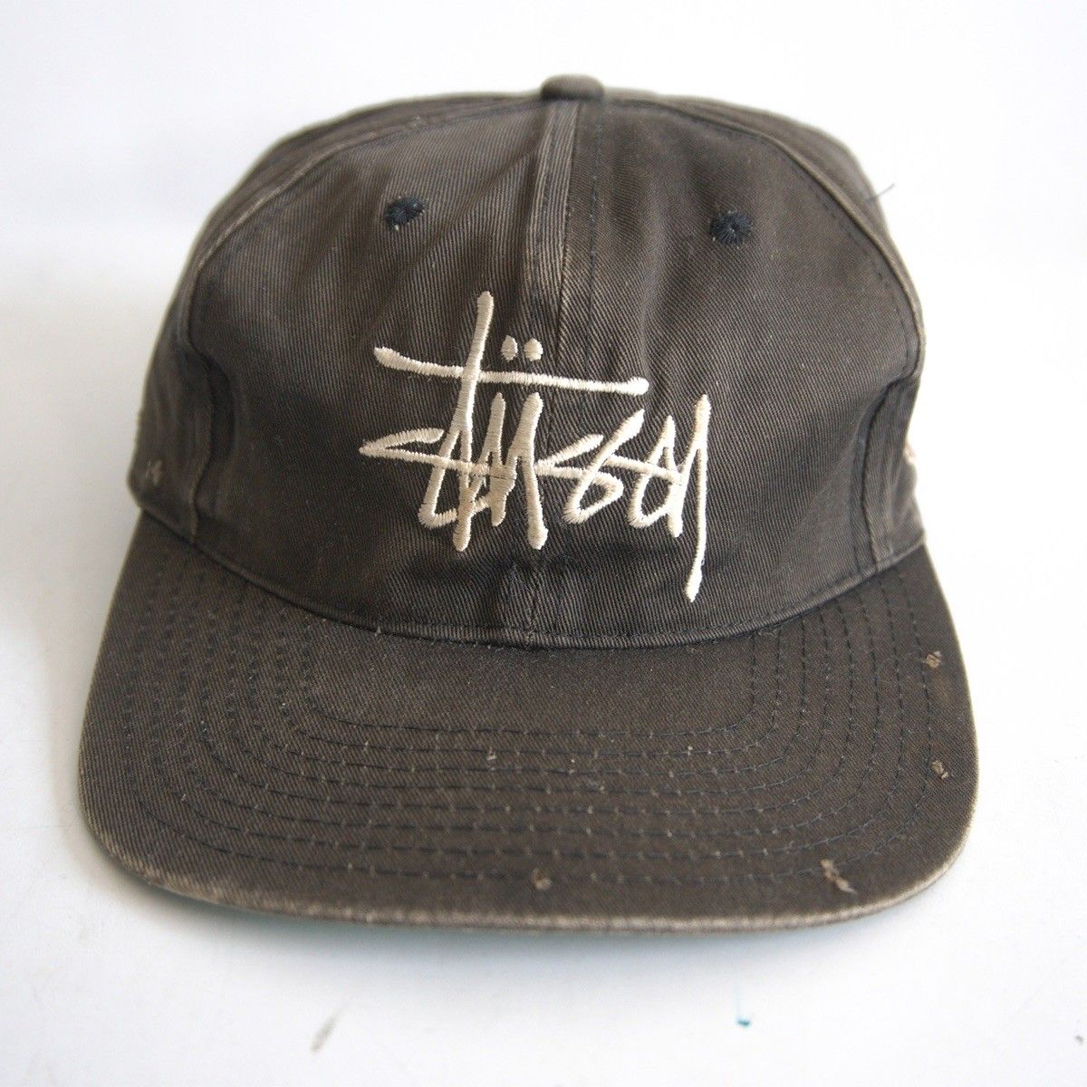 90s】OLD STUSSY【USA製 ベースボール キャップ】 帽子 オールド