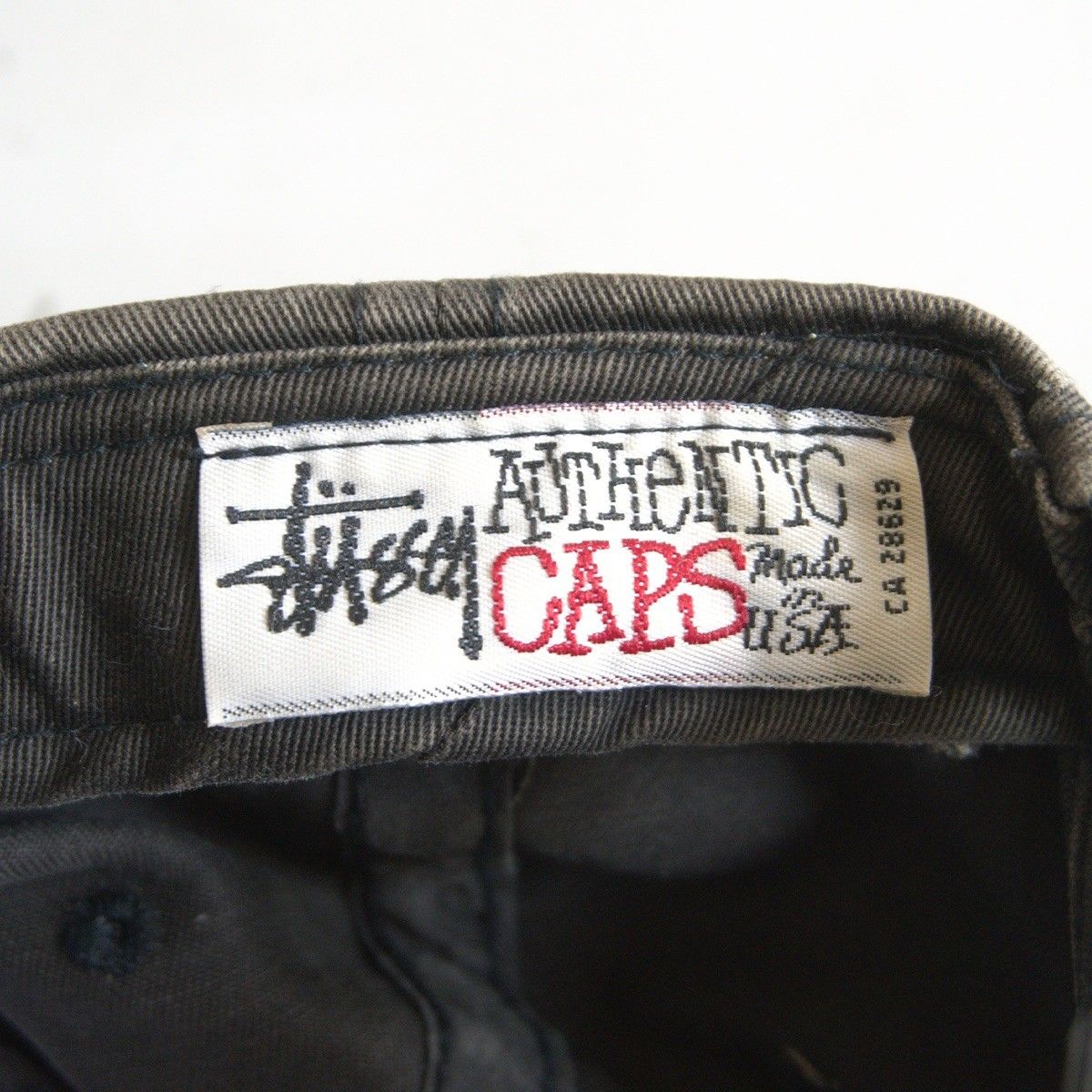 【90s】OLD STUSSY【USA製 ベースボール キャップ】 帽子 オールド ステューシー 白タグ 26070478 90s】OLD STUSSY【USA製 ベースボール キャップ】 帽子 オールド