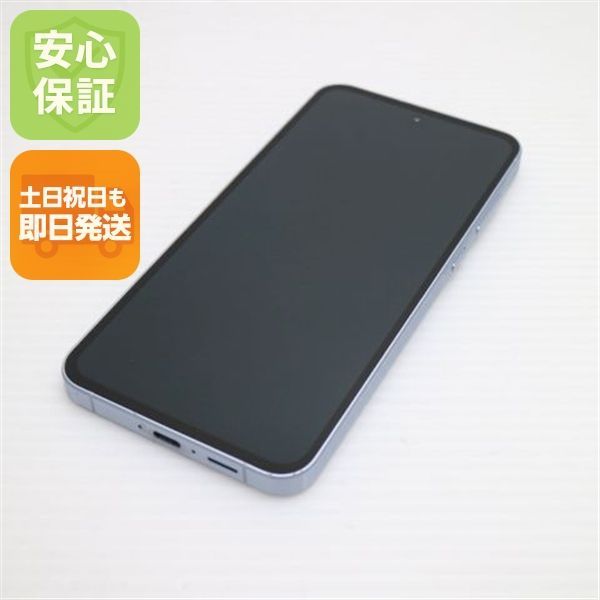 超美品 SIMフリー Galaxy A55 5G アイスブルー スマホ SAMSUNG 即日