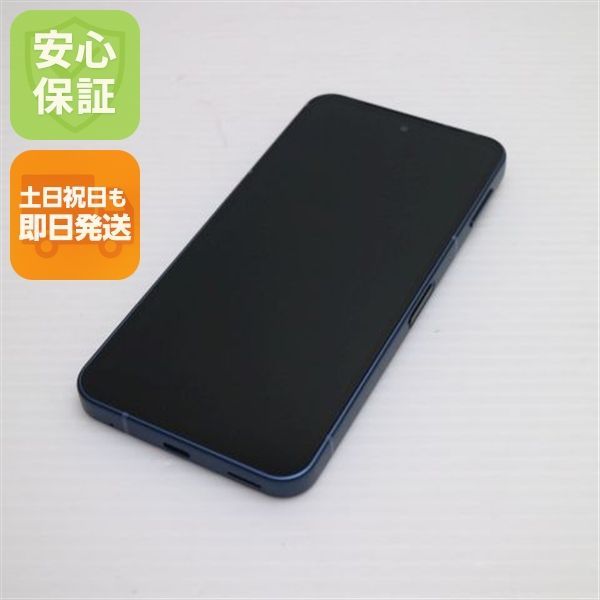 新品同様 SIMフリー AQUOS sense10 256GB デニムネイビー スマホ SHARP