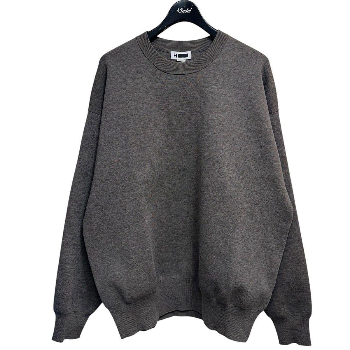 H BEAUTY＆YOUTH スムージークルーネックニット セーター 1213-199-3956 8071000181305
