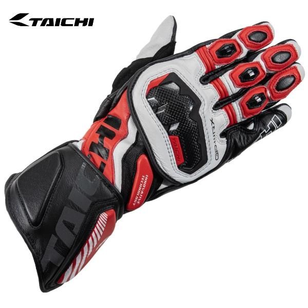 RS TAICHI RSタイチ NXT056 GP-WRX レーシンググローブ カラー:RED サイズ:S